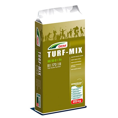 DCM Turf-Mix 18-00-8 Fe 25kg
