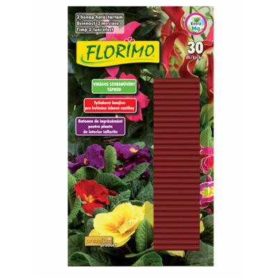 Florimo virágos növény táprúd 30db
