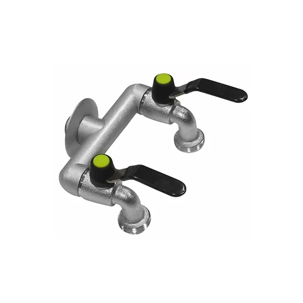 Colortap Aquajet kerti csap DUO dupla 1/2”- 3/4” x 3/4”