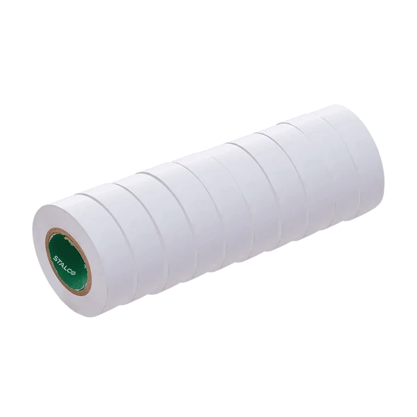Szigetelőszalag 19 mm x 20 m  fehér Stalco