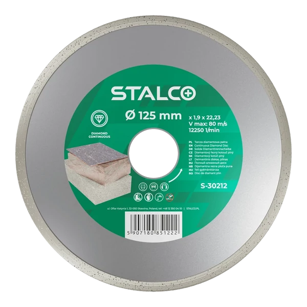 Teli gyémánttárcsa O180 x 2,6 x 22,23 mm 