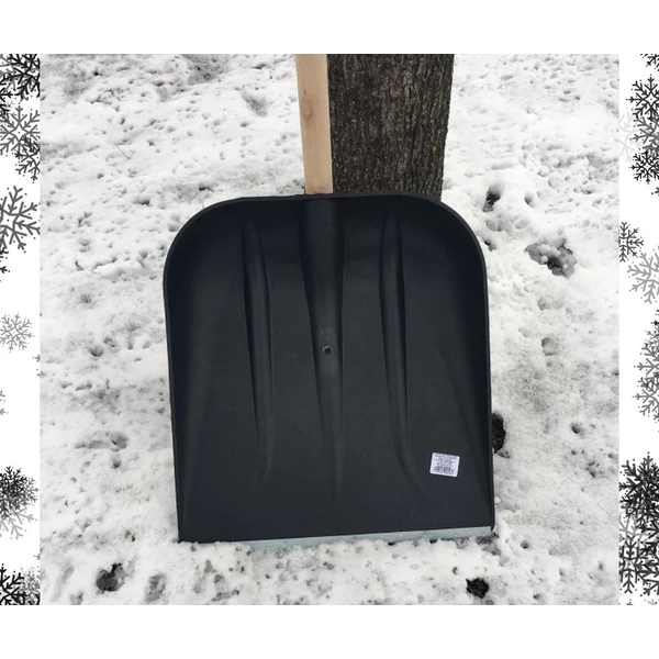 Hólapát műanyag 41cm+élvédő +nyél