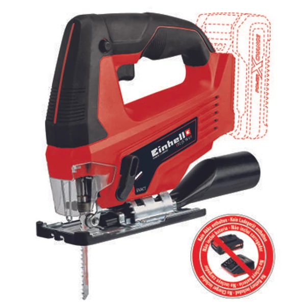 Einhell PXC TC-JS 18 Li-Solo akkus dekopírfűrész, 18V 