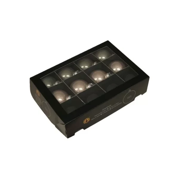 Karácsonyfa Gömb üveg 5,7cm jupiter zöld színű 12db/cs