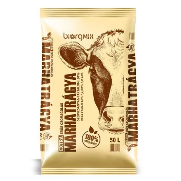 Marhatrágya Biorgmix komposztált 50L