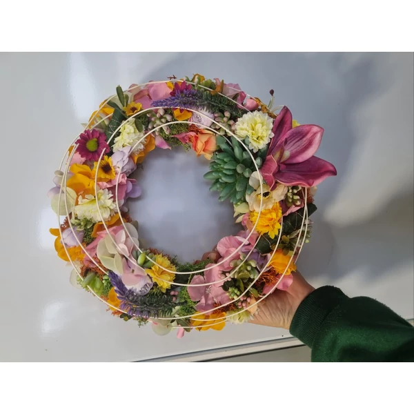 Tavaszi ajtódísz 25cm