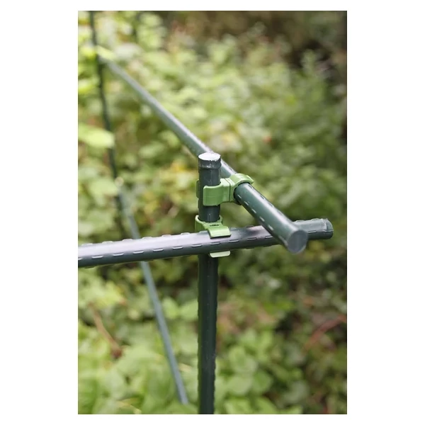 Rögzítő klipsz műanyag növénytámaszhoz, 16mm, 10 db-os szett