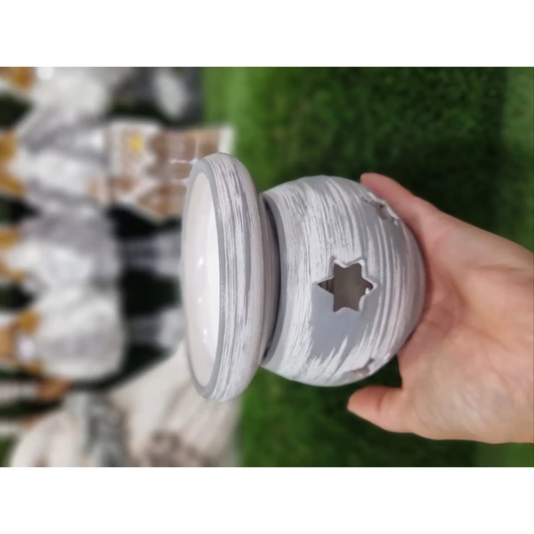 Párologtató Csillagos szürke ,fehér