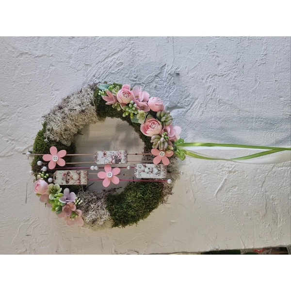 Tavaszi ajtódísz 25cm