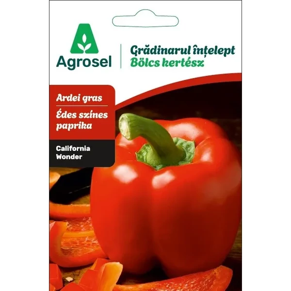 Agrosel Bölcs kertész California Wonder Paprika cca. 45 szem