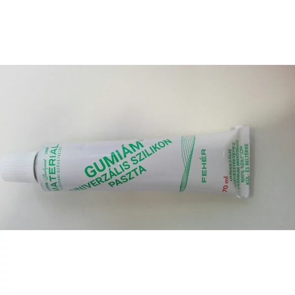 Gumiám univerzális szilikon paszta 70 ml fehér