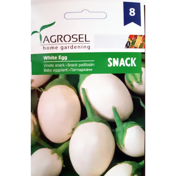 Agrosel White egg Fehér padlizsán snack 1g