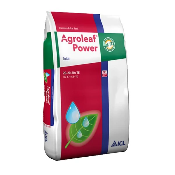 ICL Agroleaf Power Total vízoldható lombtrágya 20 20 20   TE 2kg