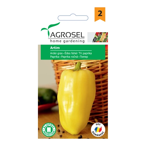 Agrosel Artim édes fehér tv  paprika ~60 szem