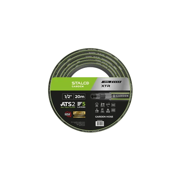 Stalco ATS 4 rétegű locsolótömlő  XTR 1/2" 20m Garden