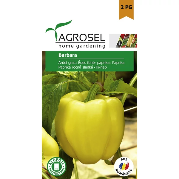 Agrosel Barbara édes fehér paprika ~60 szem