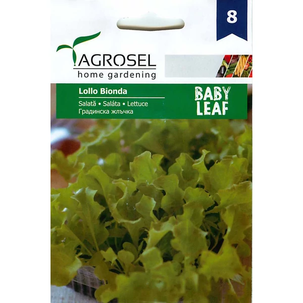 Agrosel Lollo Bionda Baby Leaf Saláta 5g