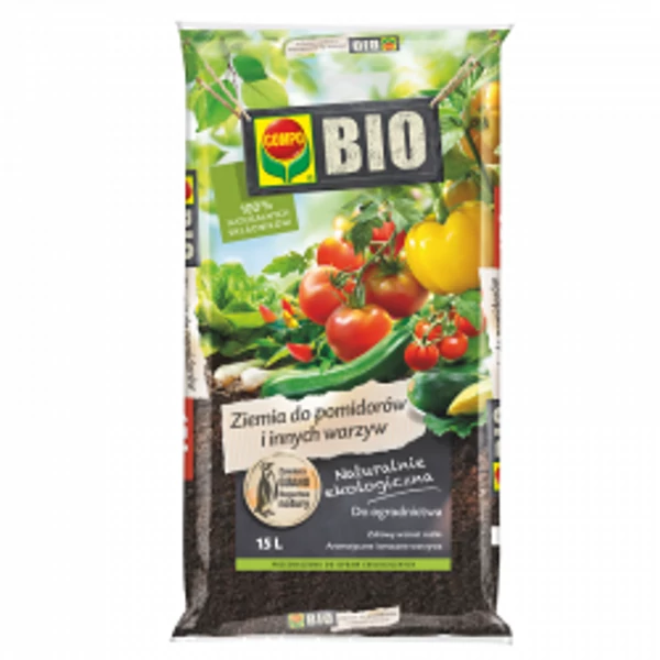 Compo bio paradicsom és zöldségföld 15l