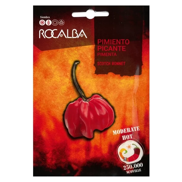 Rocalba Paprika Chili Scotch Bonnet 25szem