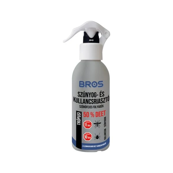 Bros Szúnyog és Kullancsriasztó trópusi 130ml