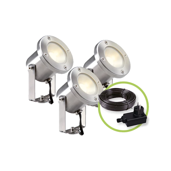 Garden Lights Catalpa Set Led 3w Spot A 