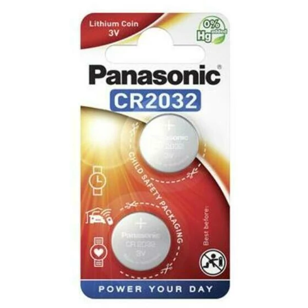 Panasonic Pro power CR2032 3V elem 2db/csomag