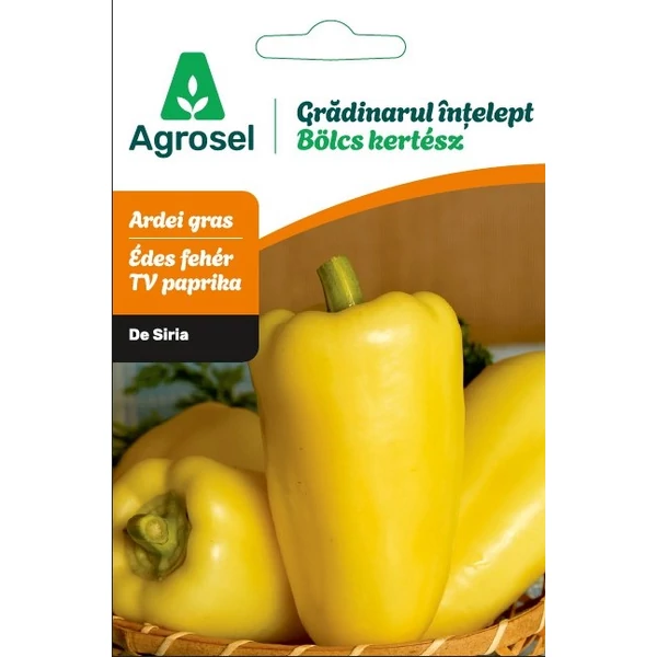 Agrosel édes fehér paprika De Siria Bölcs kertész 45 szem