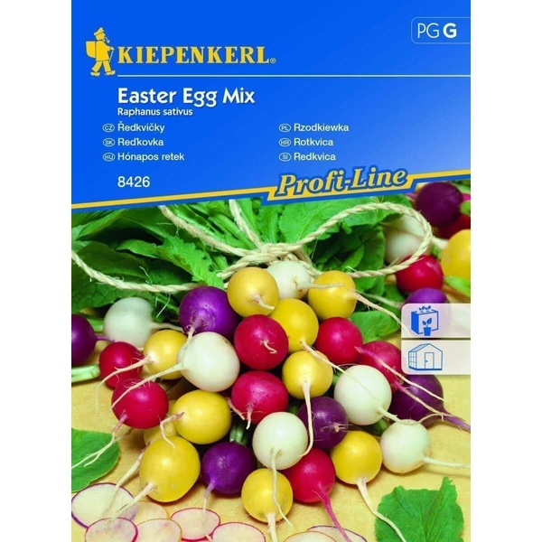 Kiepenkerl Easter Egg Mix hónapos retek vetőmag