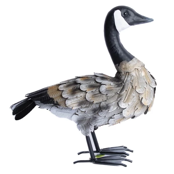 Nortene Goosy stilizált dekoratív fém liba 36x18 cm