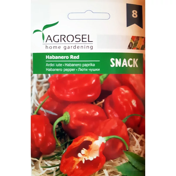 Agrosel Habanero red paprika snack 0,25g