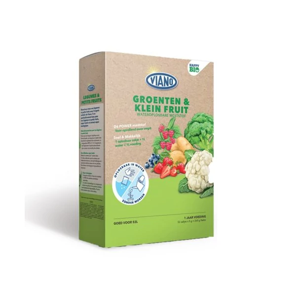 Viano Happy Bio Paradicsom és zöldtáp 52x5g 260g