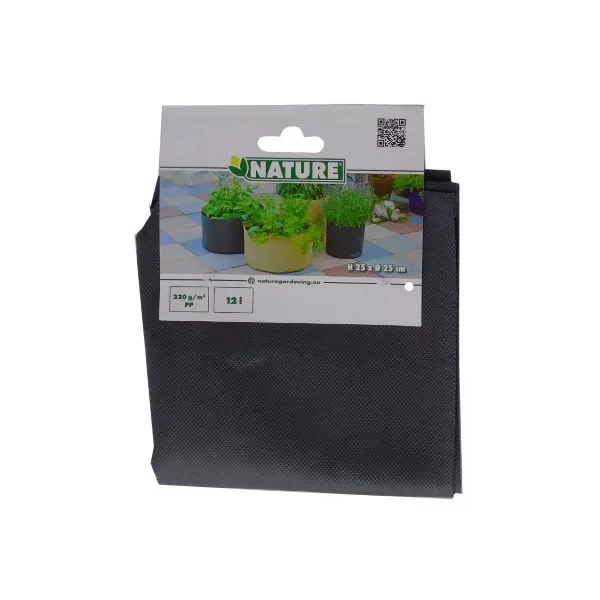 Nature univerzális termesztőzsák 34l szürke 35x35cm