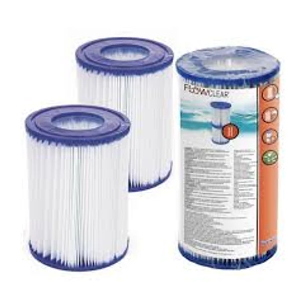 Papírszűrő Bestway ll-intex típusú vízforgatókhoz 2db/cs
