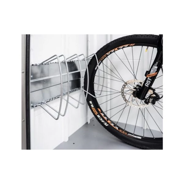 Kerékpártartó állvány BikeHolder szett 3 kerékpárnak 72 x 10 x 33 cm