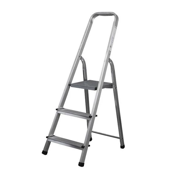 Háztartási Alu Létra,4 fokos 3+1 fellépő max 120kg