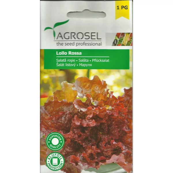 Agrosel Lollo Rossa Saláta 1g