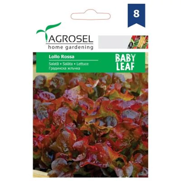 Agrosel Lollo Rossa Baby Leaf Saláta 5g