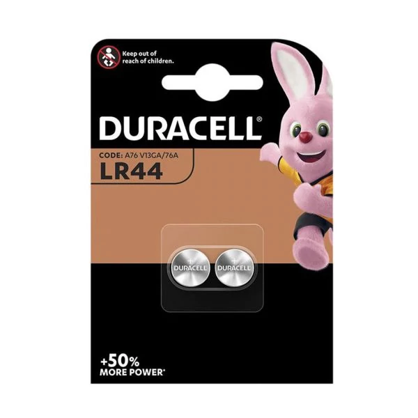 Duracell LR44 gombelem 2db/cs