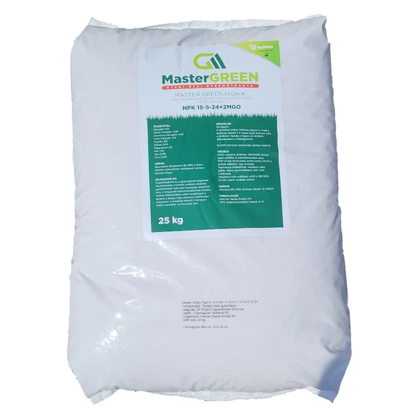 Master Green High K NPK (S) 15-5-24 (32,5) ME 20kg