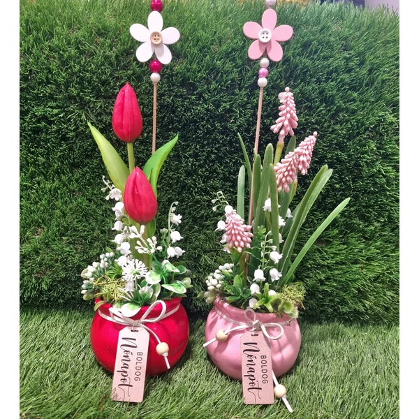 Nőnapi tavaszi dísz