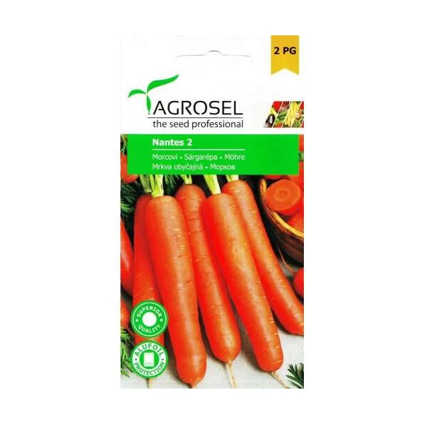 Agrosel Nantes 2  sárgarépa 5g