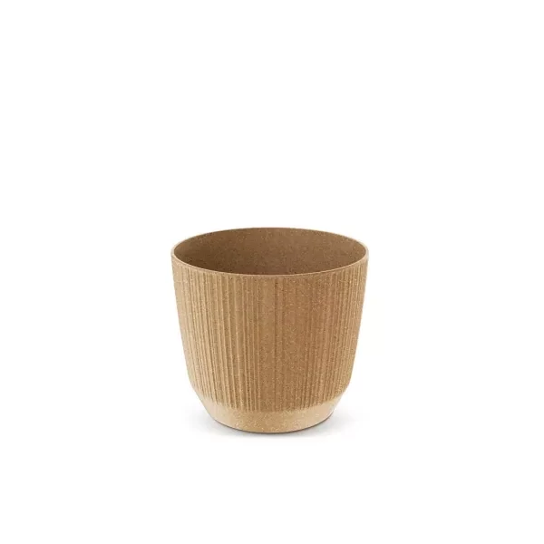 Ryfo Bordázott ECO Wood natur Kaspó 15cm