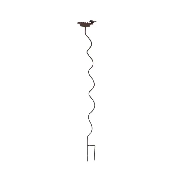 Öntöttvas madáritató, növényfuttatóval, 128 cm