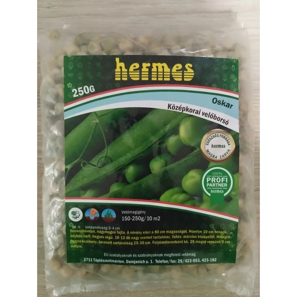 Hermes Oskar Zöldborsó 250g