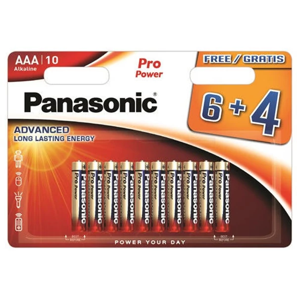 Panasonic Pro Power LR6 AAA elem 10db/cs