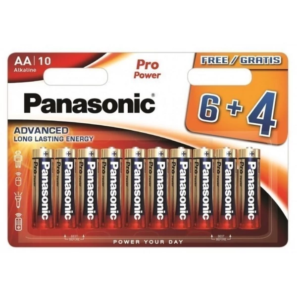 Panasonic Pro Power LR6 AA elem 10db/cs