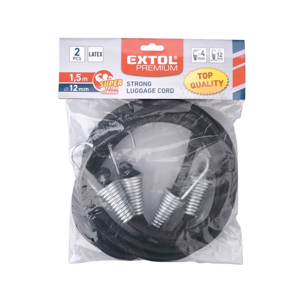 Extol Gumipók 2-db extra erős 150cmx12mm