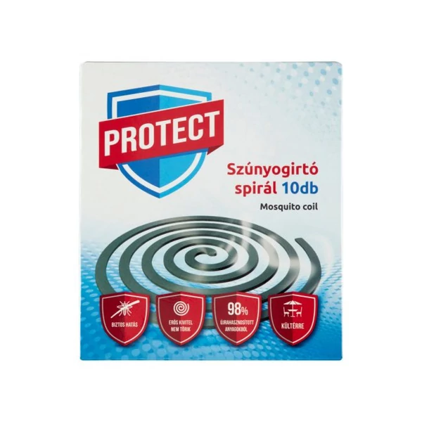 Protect Szúnyogirtó spiral 10db/cs