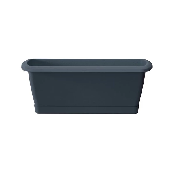 Prosperplast balkonláda   rápattintós alj 60cm antracit