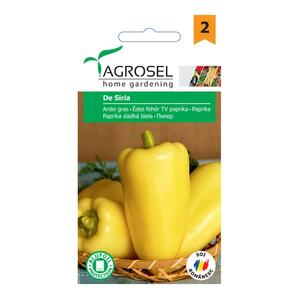 Agrosel De Siria  édes fehér tv paprika 0,60g